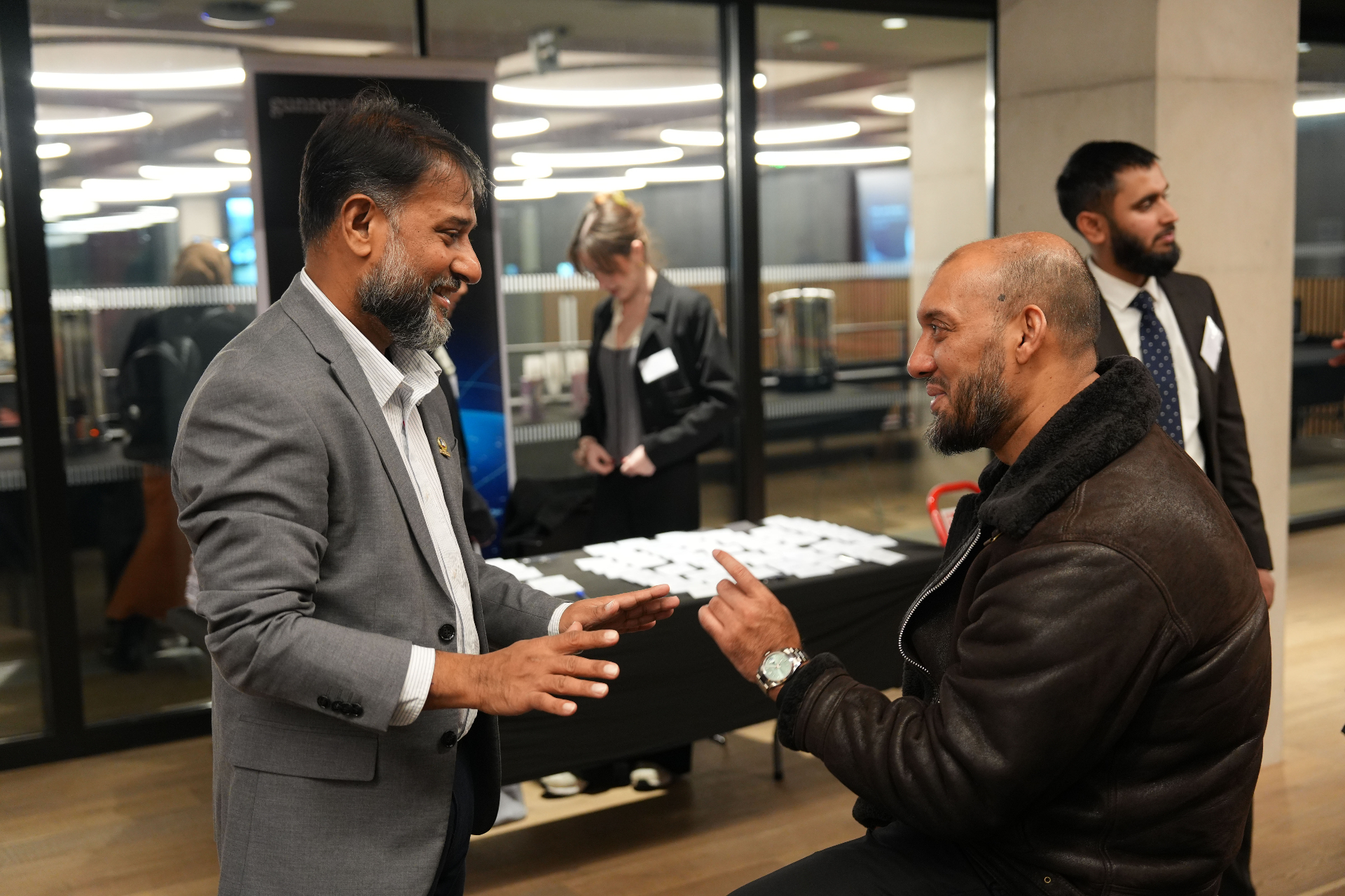 Networking before the seminar