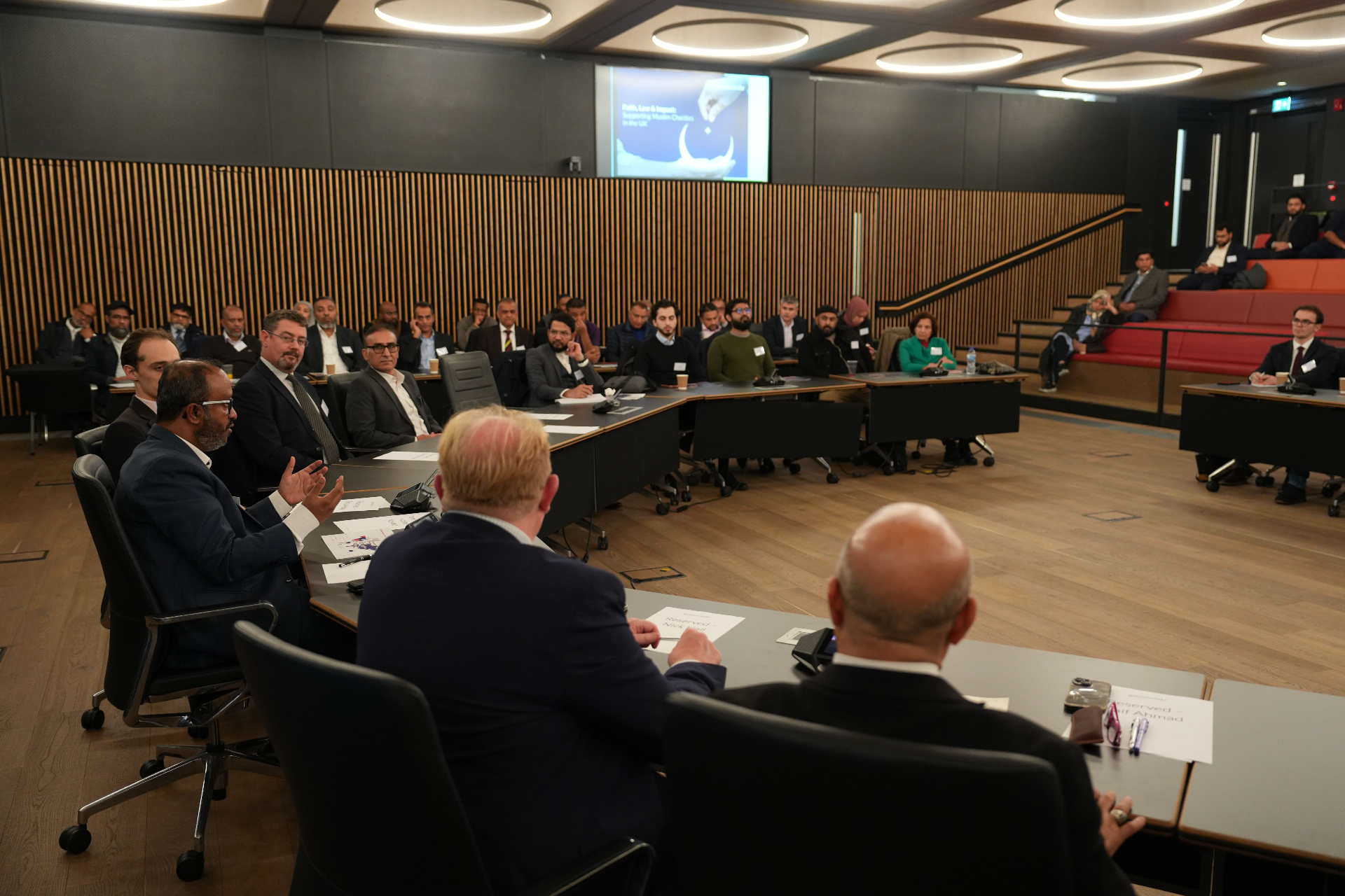 Panel discussion in session